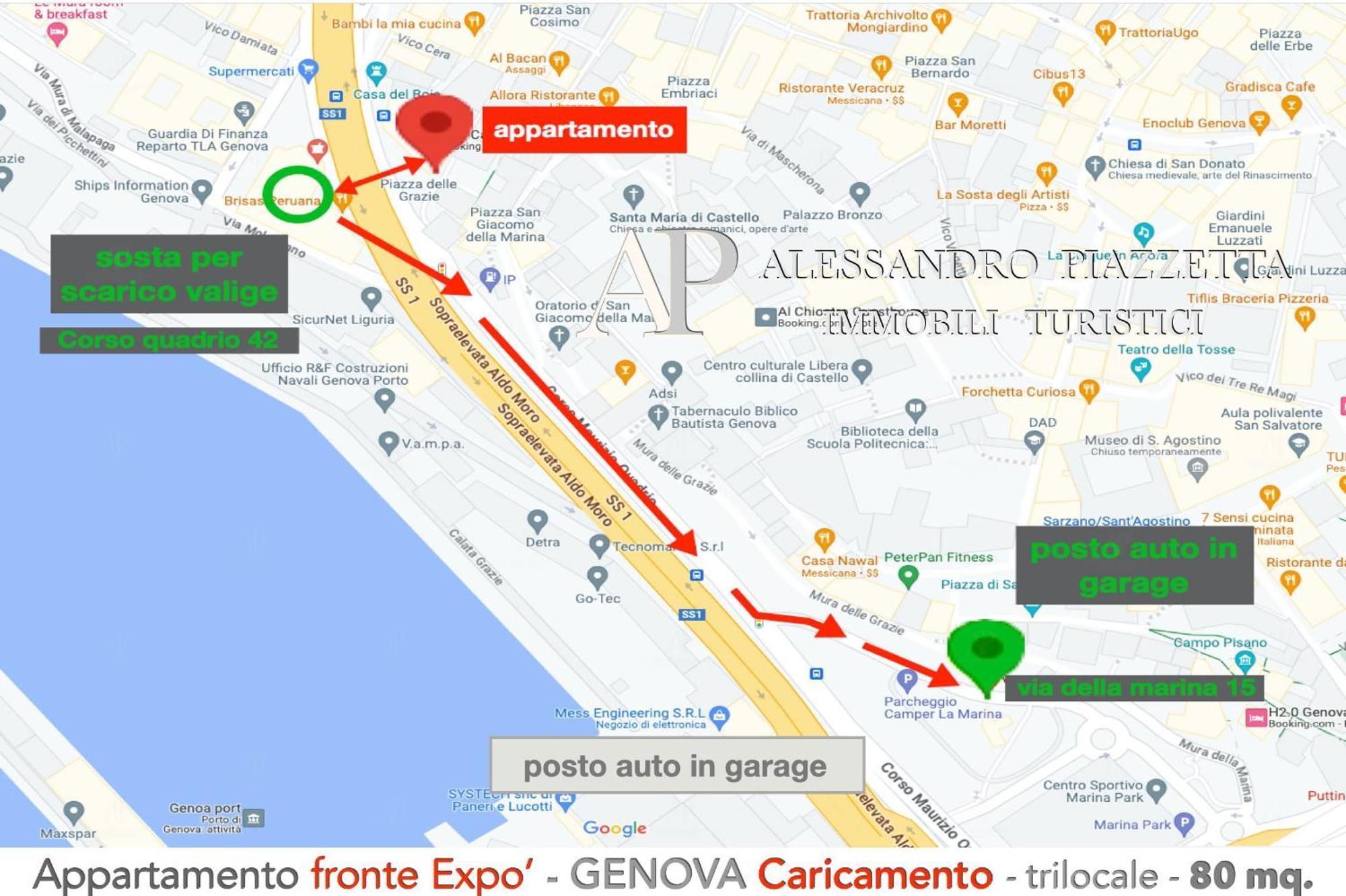 Cavour Luxury Sea View Appartement Genua Buitenkant foto